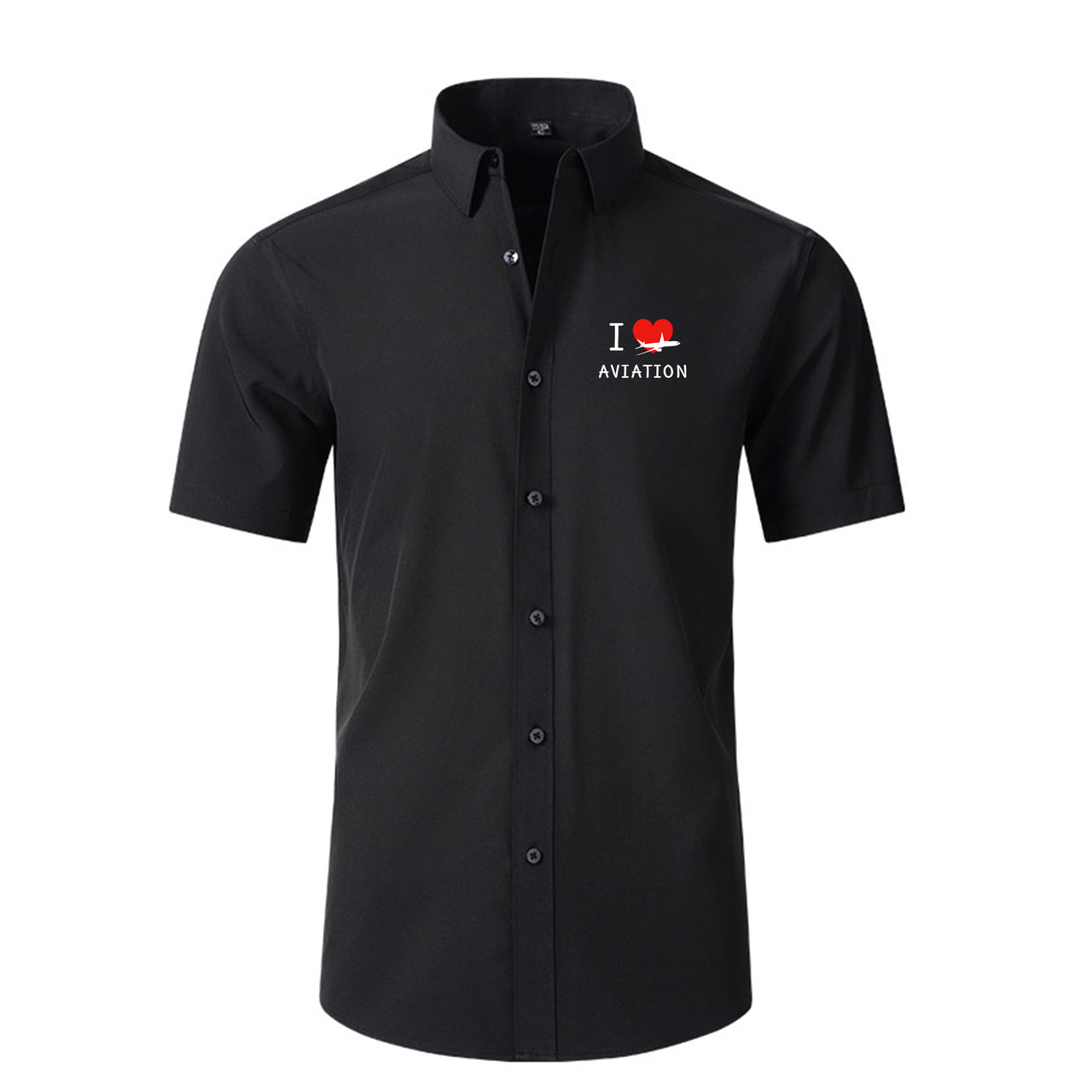 I Love Aviation Designed Short Sleeve Shirts