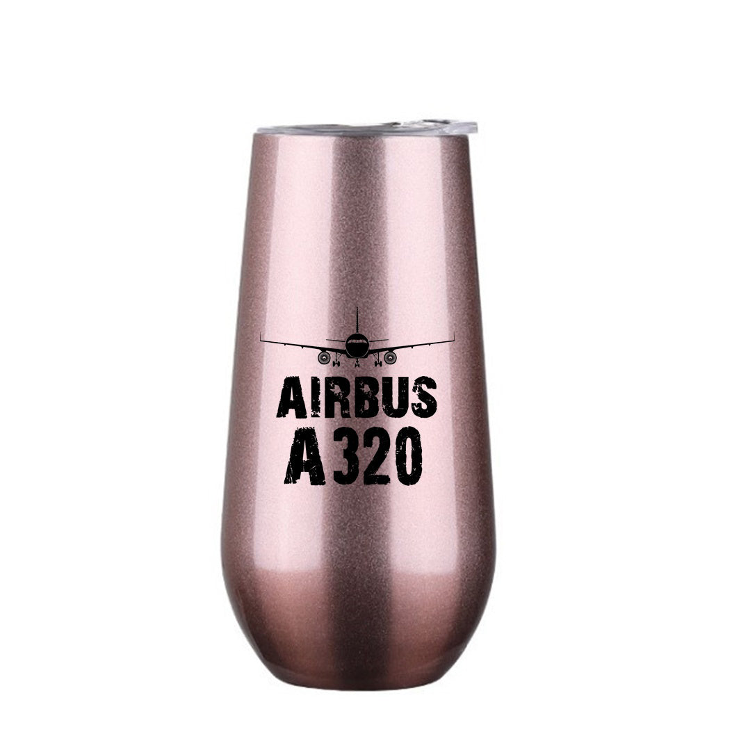 Airbus A320 & Plane Designed 6oz Egg Cups
