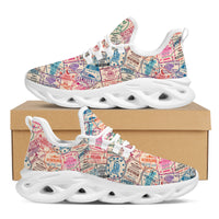 Thumbnail for Passport Stamps Designed Sports Running Jogging Shoes