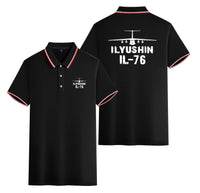 Thumbnail for ILyushin IL-76 & Plane Designed Stylish Polo T-Shirts (Double-Side)