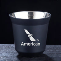 Thumbnail for American Airlines Designed Double Wall Stainless Steel Coffee Mugs