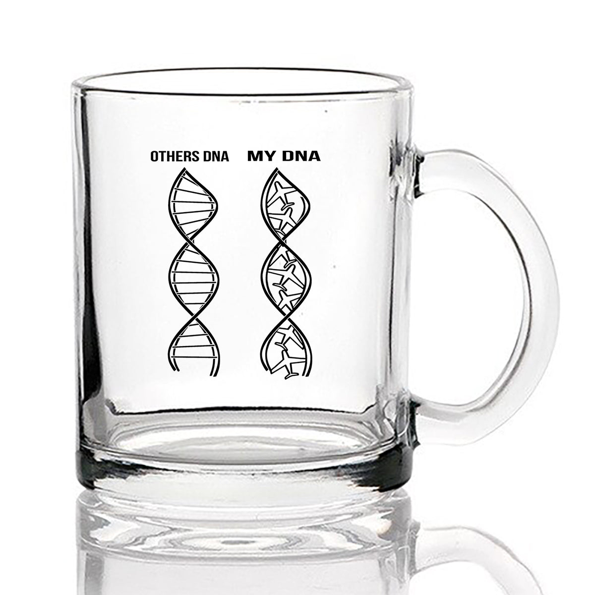Aviation DNA Designed Coffee & Tea Glasses
