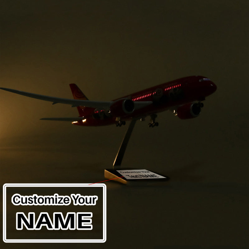 China Hainan Airline Boeing 787 Airplane Model (1/130 Scale)