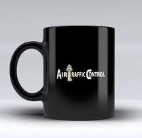 Thumbnail for Air Traffic Control Designed Black Mugs