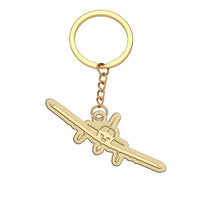 Thumbnail for Piper PA28 Silhouette Plane Designed Hollow Key Chains