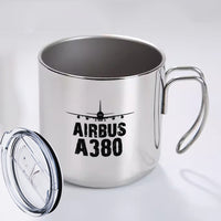 Thumbnail for Airbus A380 & Plane Designed Stainless Steel Portable Mugs