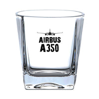 Thumbnail for Airbus A350 & Plane Designed Whiskey Glass