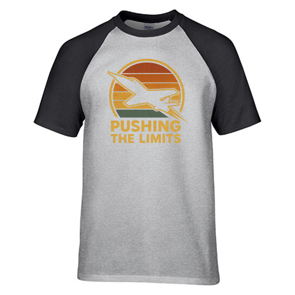 Pushing The Limits Retro Designed Raglan T-Shirts