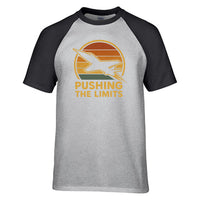 Thumbnail for Pushing The Limits Retro Designed Raglan T-Shirts