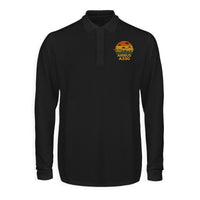Thumbnail for Retro Airbus A330 Designed Long Sleeve Polo T-Shirts