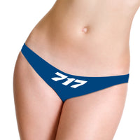 Thumbnail for 717 Flat Text Designed Women T-back & Thongs