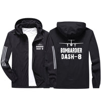 Thumbnail for Bombardier Dash-8 & Plane Sport & Running Jackets