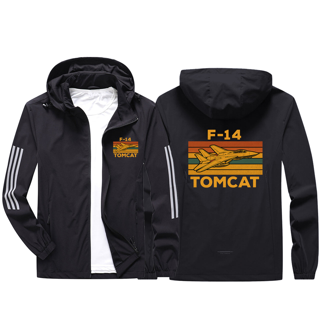 Retro F-14 TOMCAT Design Sport & Running Jackets