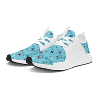 Thumbnail for Love of Travel with Aircraft Designed Outdoor Sports Tennis Shoes