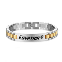 Thumbnail for Egyptair Airlines Designed Stainless Steel Chain Bracelets