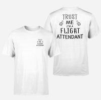 Thumbnail for Trust Me I'm a Flight Attendant Designed Double-Side T-Shirts