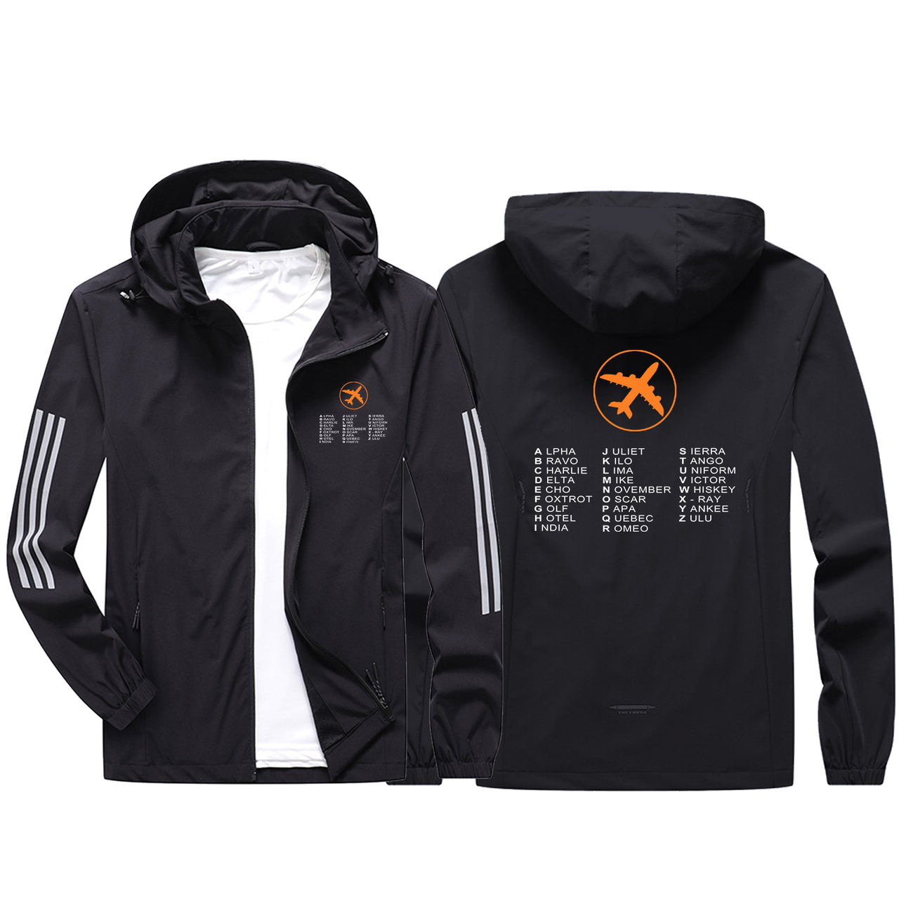 Aviation Alphabet 2 Sport & Running Jackets