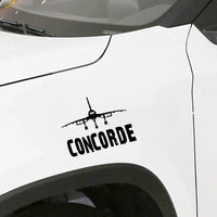 Thumbnail for Concorde & Plane Designed Car Sticker
