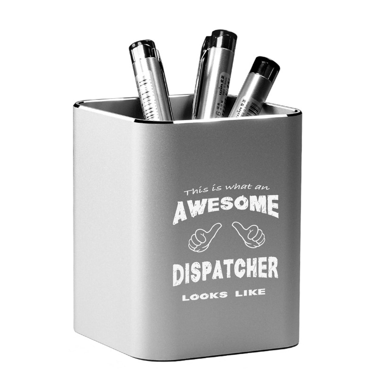 Dispatcher Designed Aluminium Alloy Pen Holders