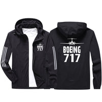 Thumbnail for Boeing 717 & Plane Sport & Running Jackets