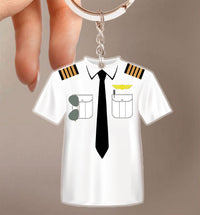 Thumbnail for T-Shirt Pilot Uniform Acrylic Keychain