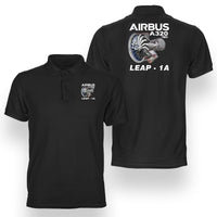 Thumbnail for Airbus A320neo & Leap 1A Designed Double Side Polo T-Shirts