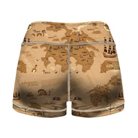 Thumbnail for Adventurer Designed Women Yoga Shorts Pants