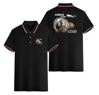 Thumbnail for Airbus A320 & V2500 Engine Designed Stylish Polo T-Shirts (Double-Side)