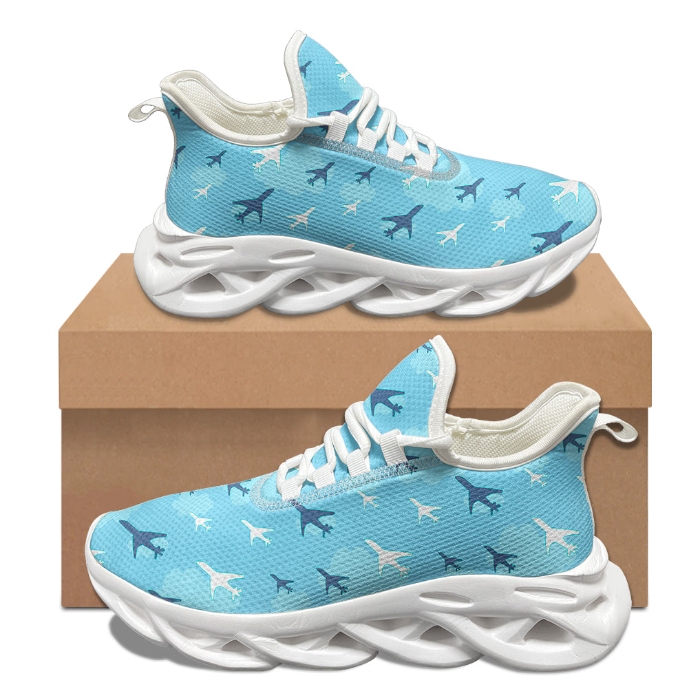 Cool & Super Airplanes Designed Sports Running Jogging Shoes
