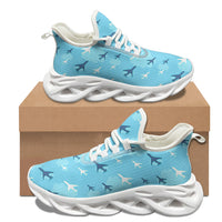 Thumbnail for Cool & Super Airplanes Designed Sports Running Jogging Shoes