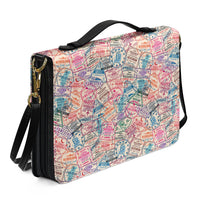 Thumbnail for Passport Stamps 2 Designed PU Accessories Bags Strap Style