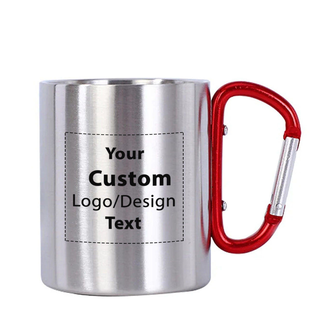 Custom Design Image Logo Designed Stainless Steel Outdoors Mugs