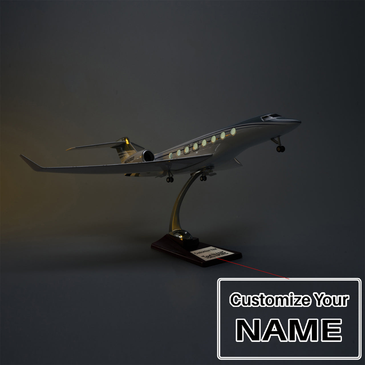 Gulfstream G650ER G650 Airplane Model (47CM)