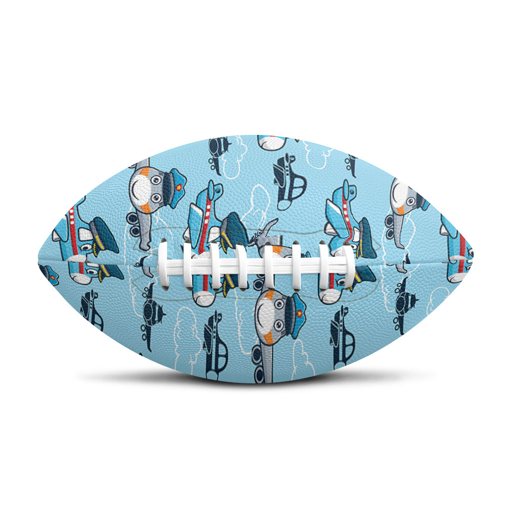 Cartoon & Funny Airplanes Designed Rugby