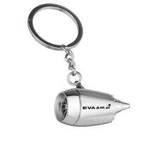 Thumbnail for EVA Air Airlines Jet Engine Turbine Key Chains