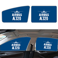 Thumbnail for Airbus A320 & Plane Designed Car Sun Shade (Side window)