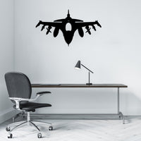 Thumbnail for Fighter Jet 16 Silhouette Designed Wall Metal Signs