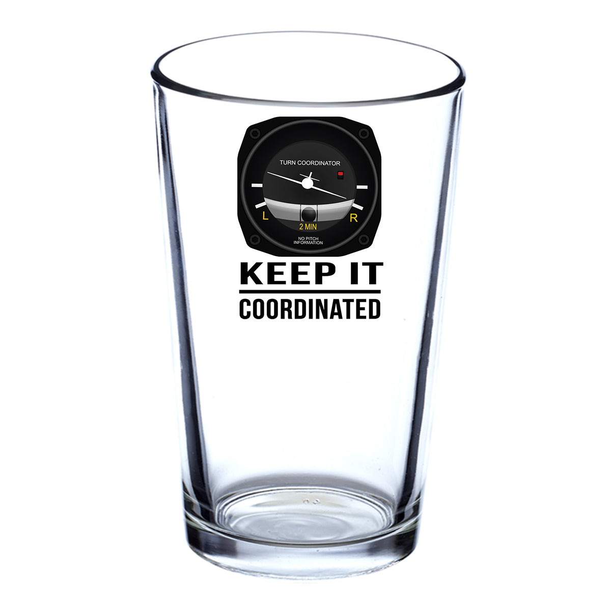 Keep It Coordinated Designed Beer & Water Glasses