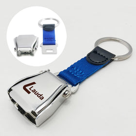 Lauda Airplane Seat Belt Key Chains