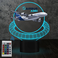 Thumbnail for Airbus A380 Designed 3D Lamp