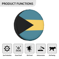 Thumbnail for Bahamas Flag Designed Tire Cover Cases
