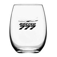 Thumbnail for The Boeing 777 Designed Water & Drink Glasses