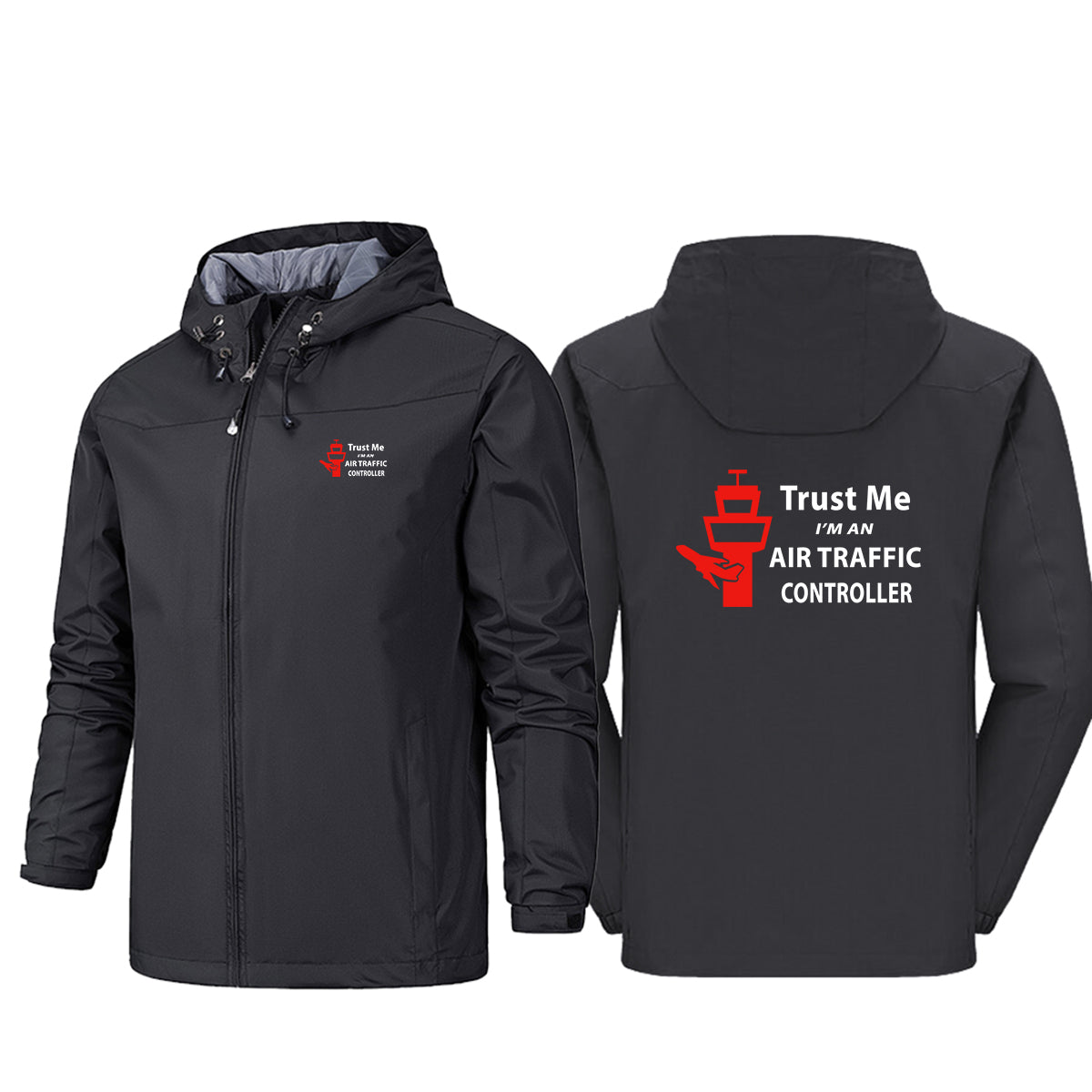 Trust Me I'm an Air Traffic Controller Designed Rain Jackets & Windbreakers