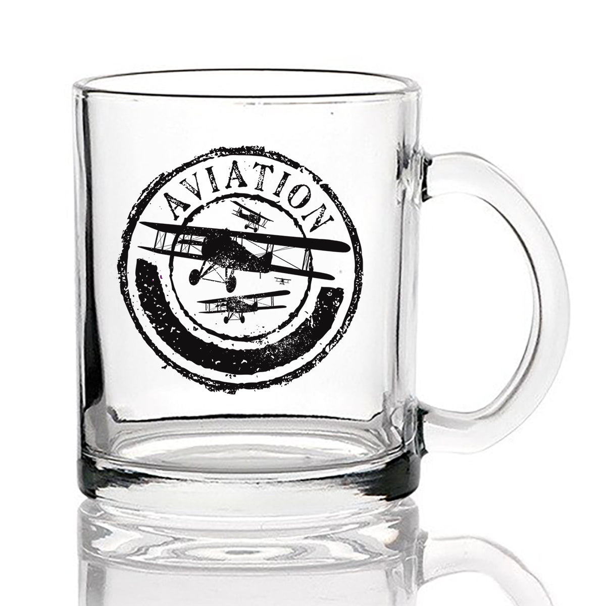 Aviation Lovers Designed Coffee & Tea Glasses