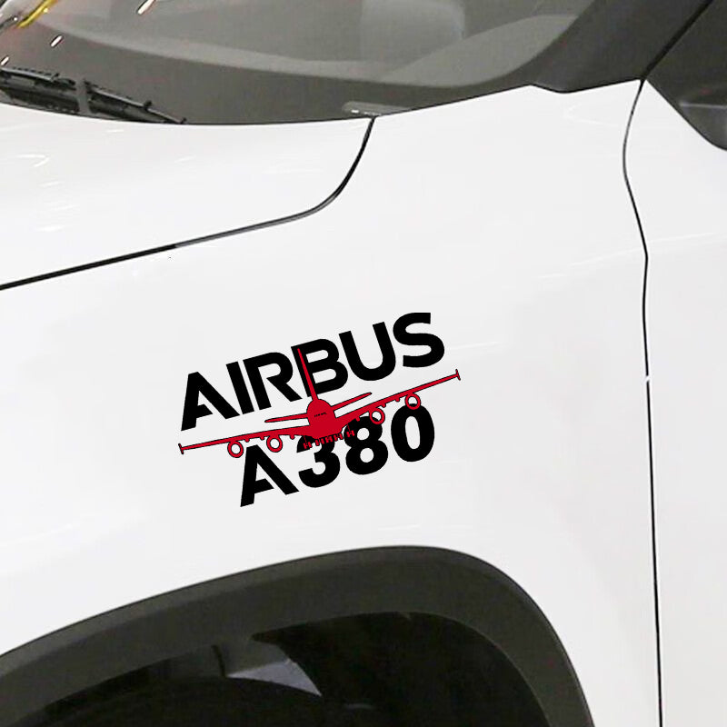 Amazing Airbus A380 Designed Car Sticker