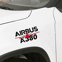 Thumbnail for Amazing Airbus A380 Designed Car Sticker