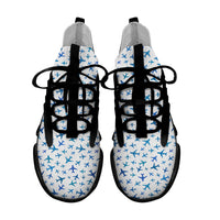 Thumbnail for Many Airplanes White Designed Fashion Running Shoes