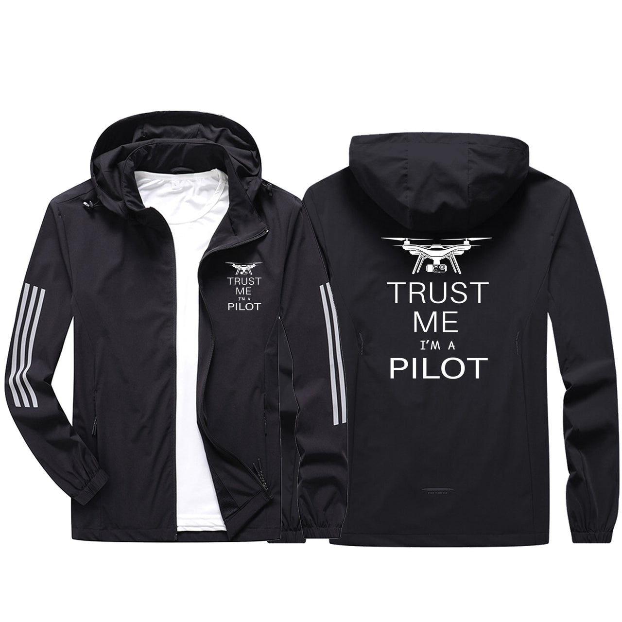 Trust Me I'm a Pilot (Drone) Sport & Running Jackets