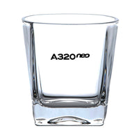 Thumbnail for A320neo & Text Designed Whiskey Glass