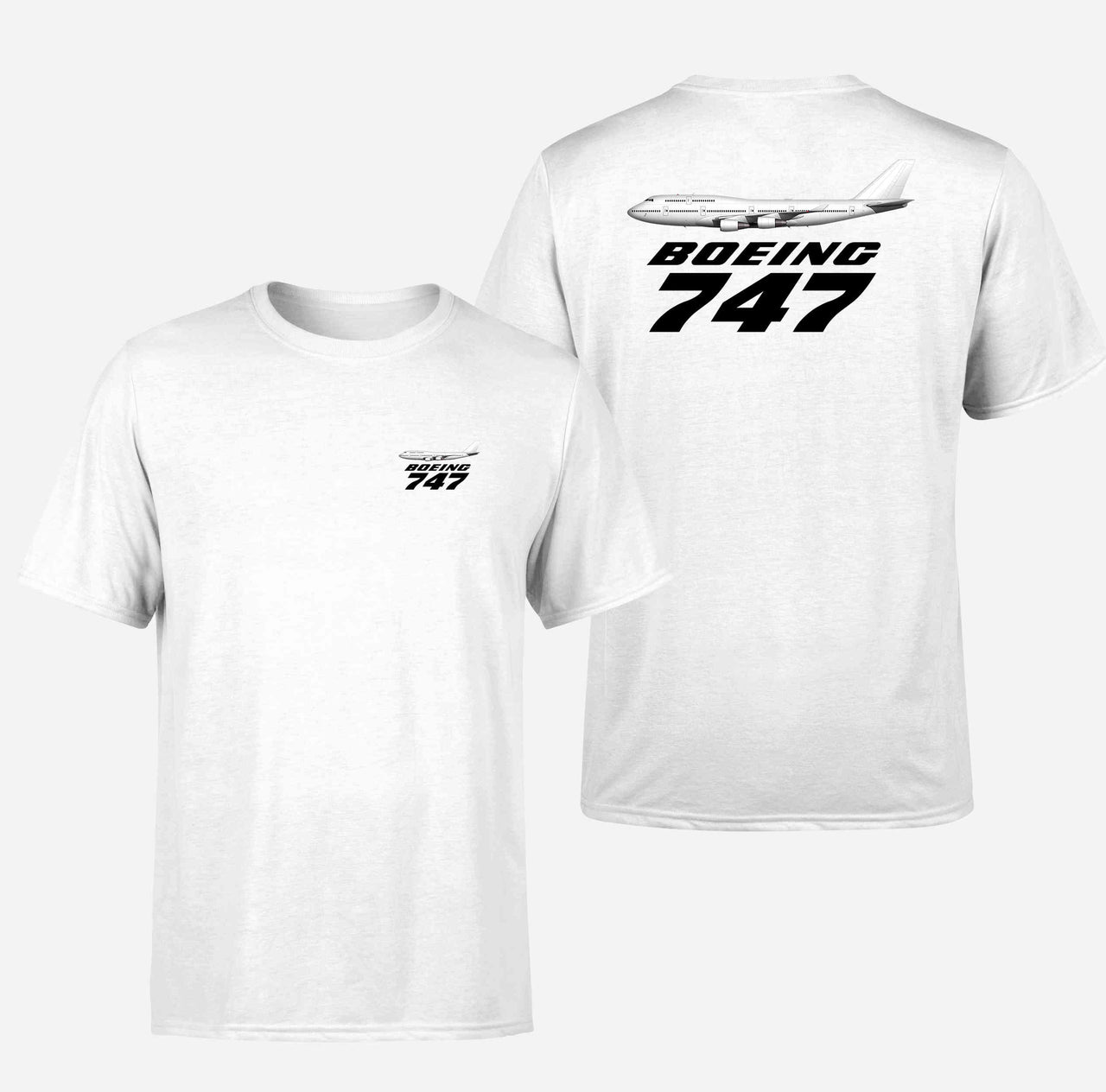 The Boeing 747 Designed Double-Side T-Shirts